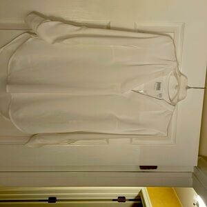 Soho White sheer blouse